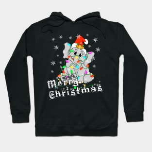 Christmas Elephant Hoodie